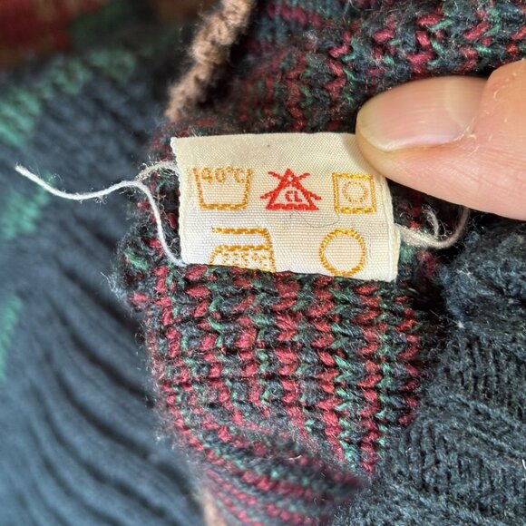 Vintage Paulo Conti Sweater Mens XL Wildlife Mallard Ducks Hunting Outdoor Cabin - Picture 14 of 16